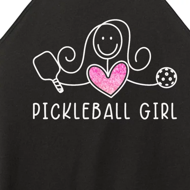 Pickleball, Pickleball Girl Tee, Pickleball Lover Women’s Perfect Tri Rocker Tank