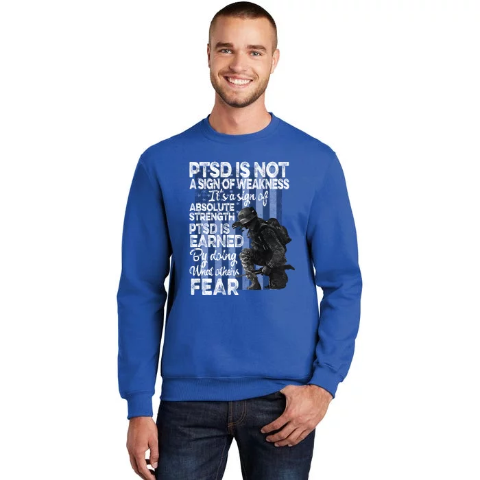 Ptsd Postgreat Gifttraumatic Stress Disorder Strength Awareness Gift Cute Gift Sweatshirt