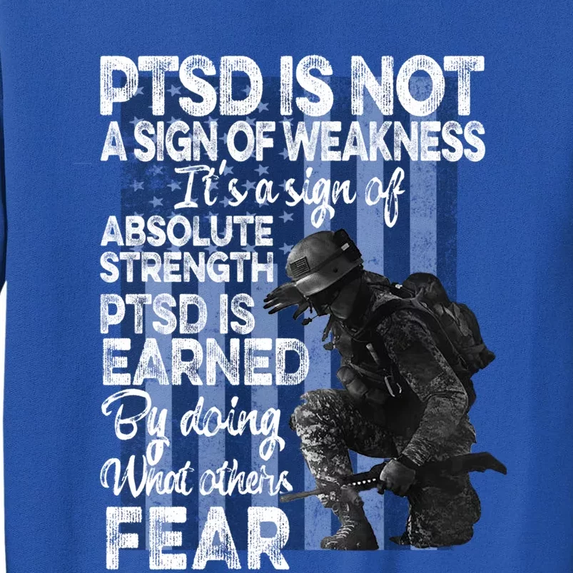 Ptsd Postgreat Gifttraumatic Stress Disorder Strength Awareness Gift Cute Gift Sweatshirt