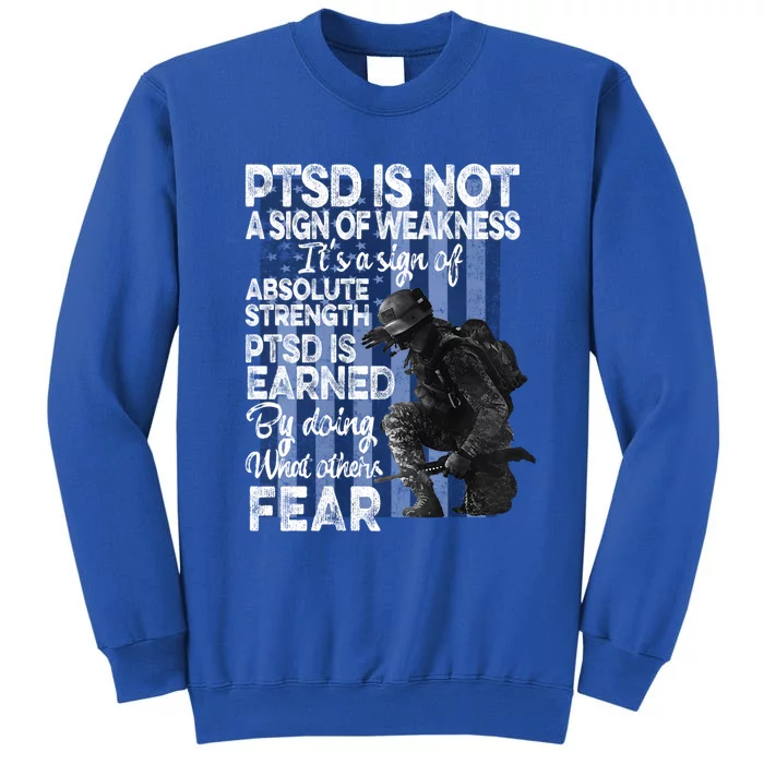 Ptsd Postgreat Gifttraumatic Stress Disorder Strength Awareness Gift Cute Gift Sweatshirt