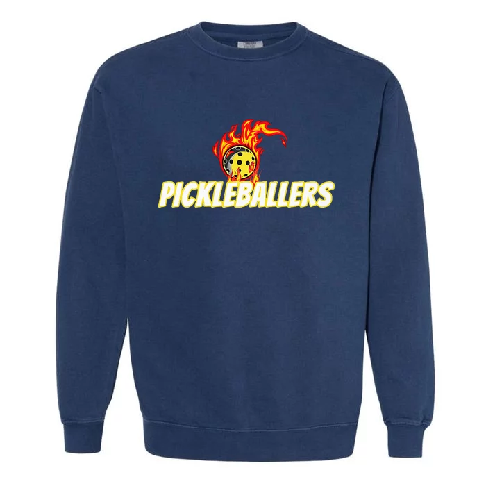 Pickleballers Pickleball Gear Garment-Dyed Sweatshirt