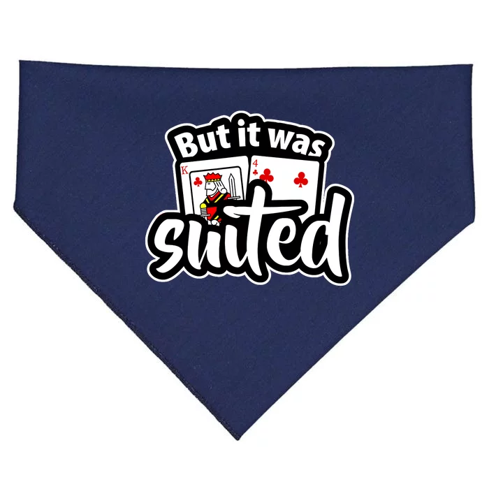 Poker Player Gift Playing Card But It Was Suited USA-Made Doggie Bandana