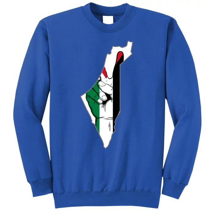 Palestine Palestina Gaza Free Palestinian Funny Gift Tall Sweatshirt