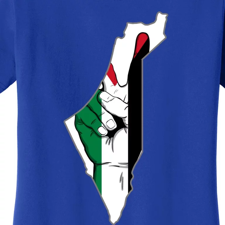 Palestine Palestina Gaza Free Palestinian Funny Gift Women's T-Shirt