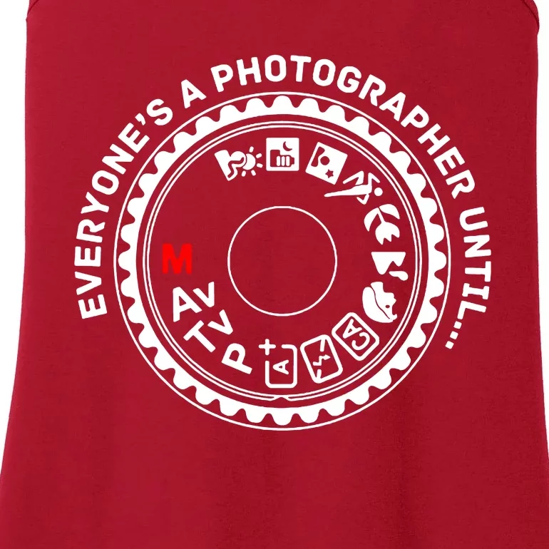 Photographer Ladies Essential Tank