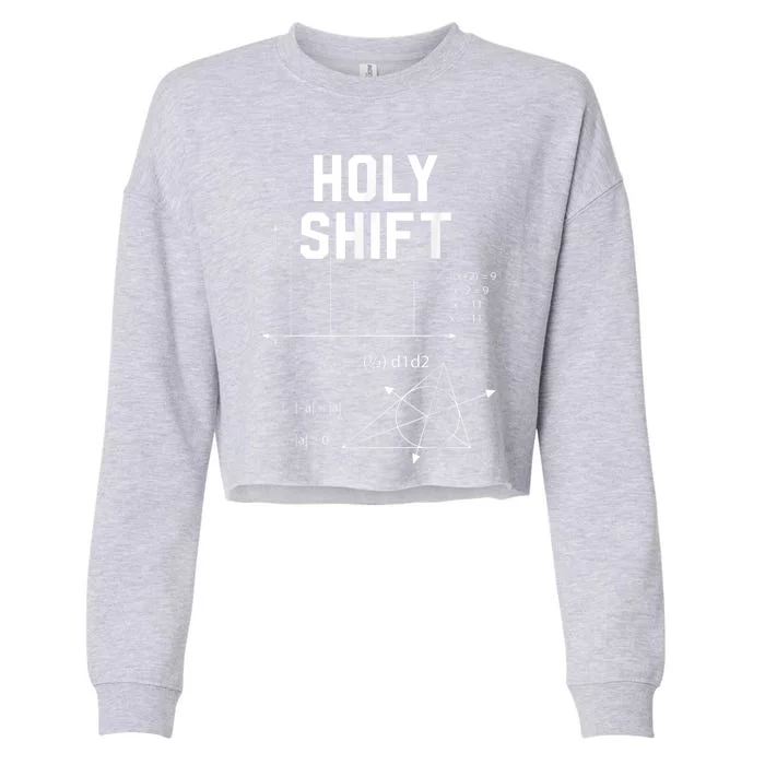 Physics Cropped Pullover Crew