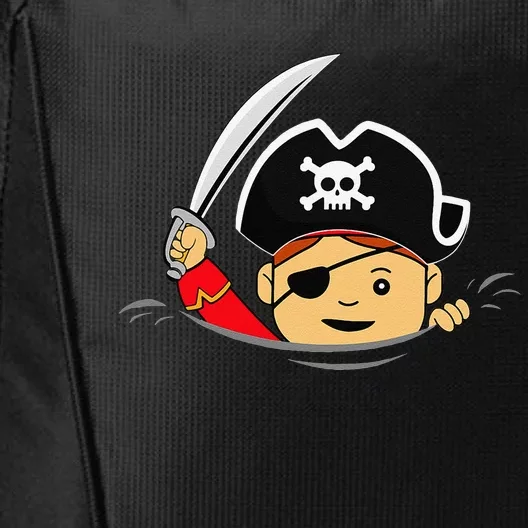 Pregnant Pirate Halloween Mom Pregnancy City Backpack