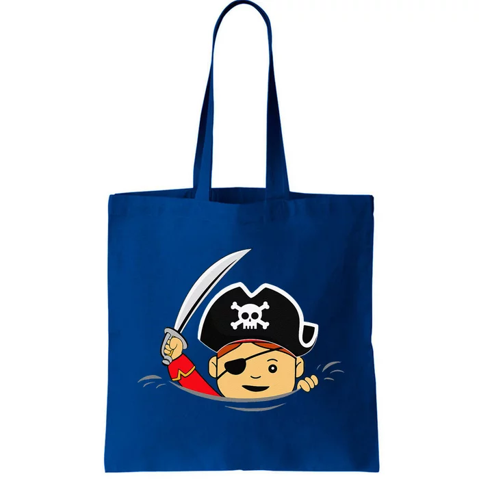 Pregnant Pirate Halloween Mom Pregnancy Tote Bag