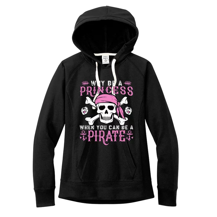 Pirate Princess Halloween Costume Women's Fleece Hoodie