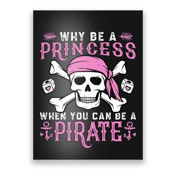 Pirate Princess Halloween Costume Poster