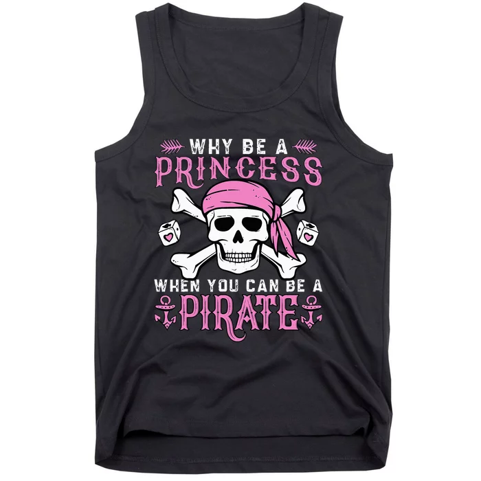 Pirate Princess Halloween Costume Tank Top