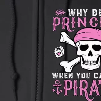 Pirate Princess Halloween Costume Full Zip Hoodie