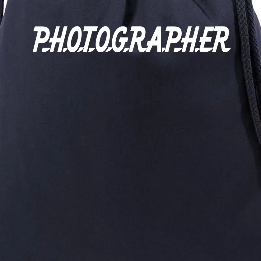 Photographer Drawstring Bag