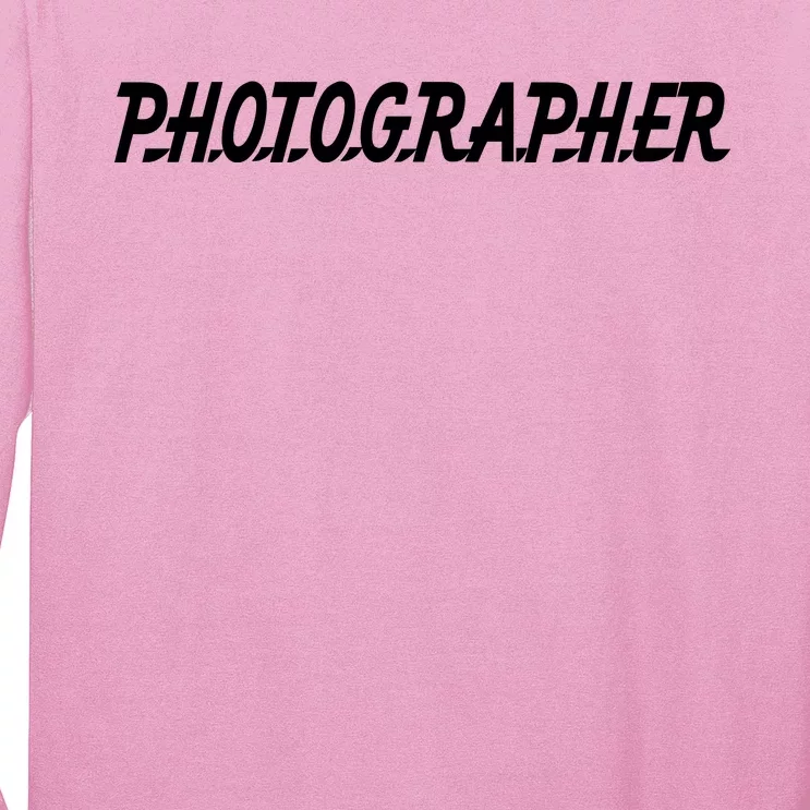 Photographer Long Sleeve Shirt