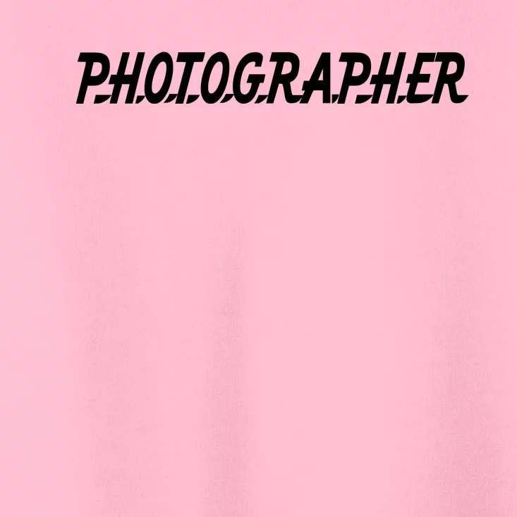 Photographer Toddler T-Shirt