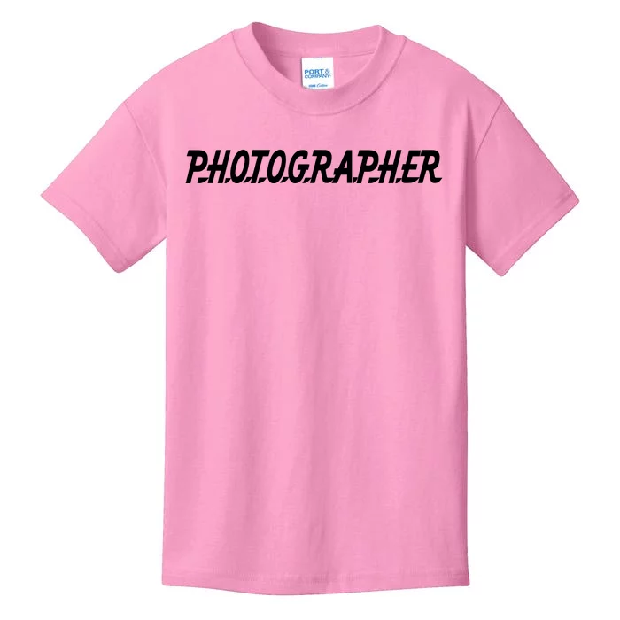 Photographer Kids T-Shirt