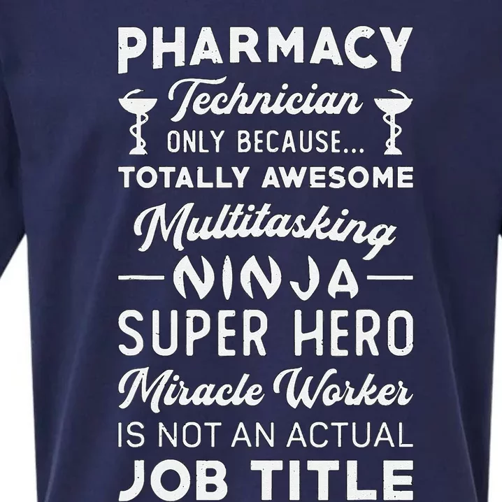 Pharmacist Pharmacy Hero Tech Medicine Pharmacy Technician Sueded Cloud Jersey T-Shirt