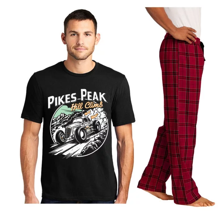 Pikes Peak Hill Climb Funny Colorado Car Race Pajama Set