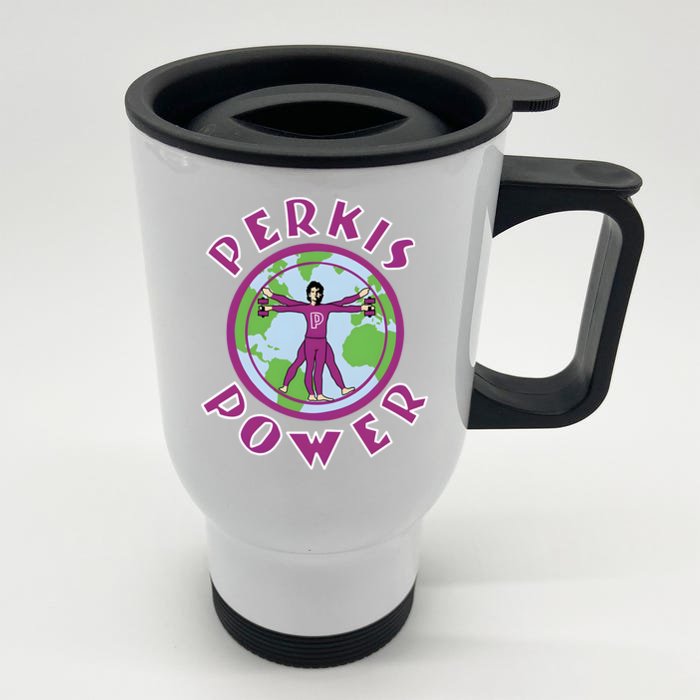 Perkis Power Heavyweights Camp Hope Front & Back Stainless Steel Travel Mug