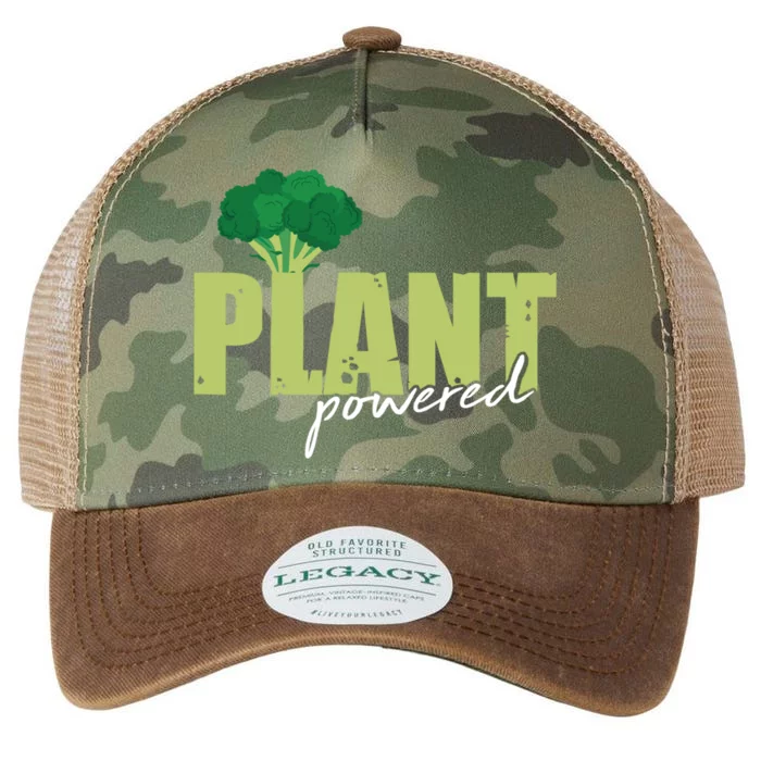 Plant Powered Healthy Vegan Veggie Funny Gift For Vegetarians Gift Legacy Tie Dye Trucker Hat