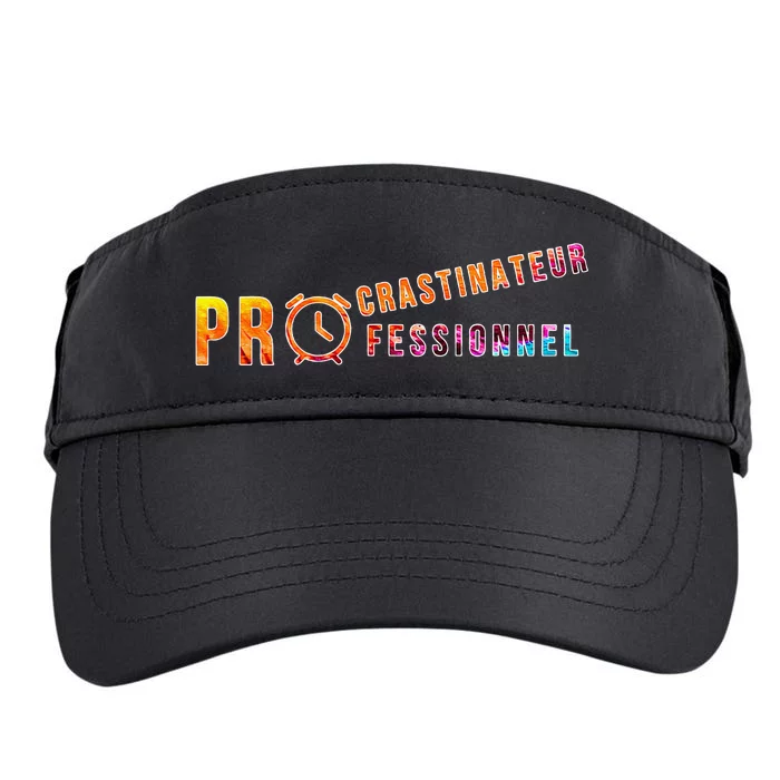 Procrastinateur Professionnel Humour DrôLe Procrastinateur Adult Drive Performance Visor