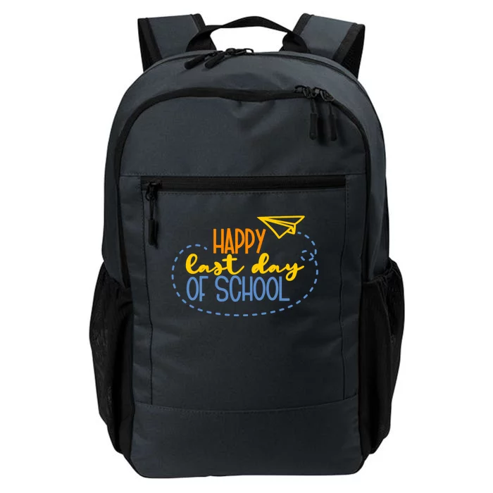 Paper Plane Happy Last Day Of School Daily Commute Backpack