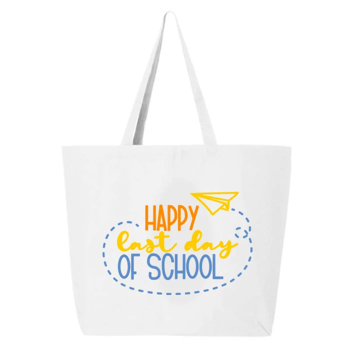 Paper Plane Happy Last Day Of School 25L Jumbo Tote