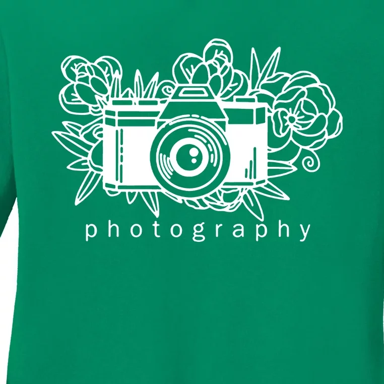 Photography Ladies Long Sleeve Shirt