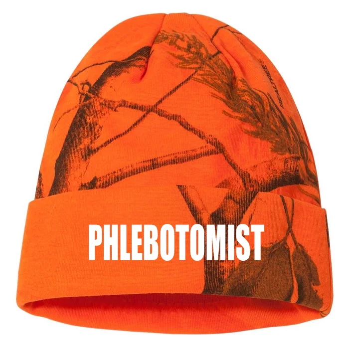 Phlebotomist Kati - 12in Camo Beanie