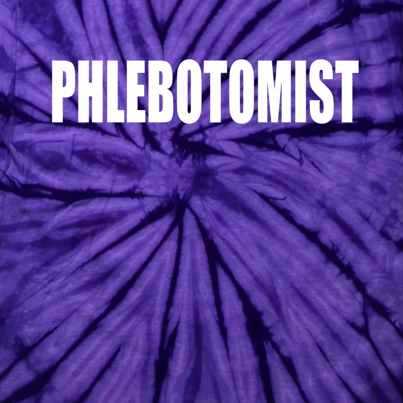 Phlebotomist Tie-Dye T-Shirt