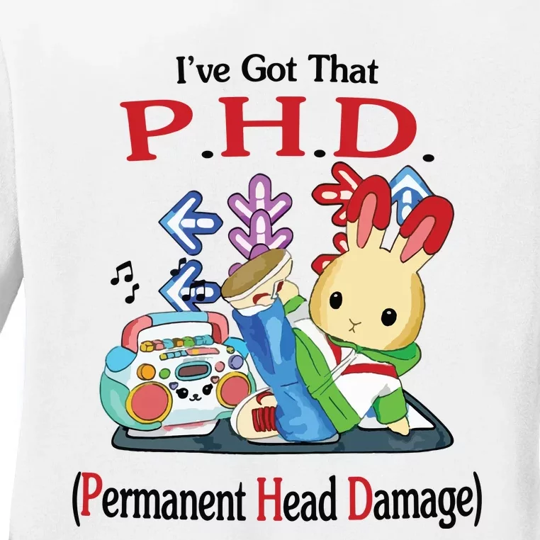 Phd Ladies Long Sleeve Shirt