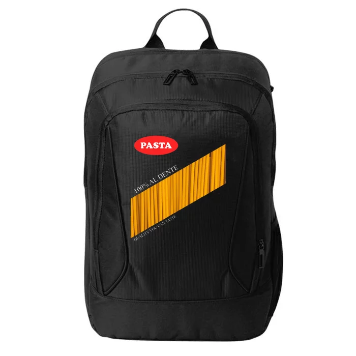 Pasta Package Halloween Costume City Backpack