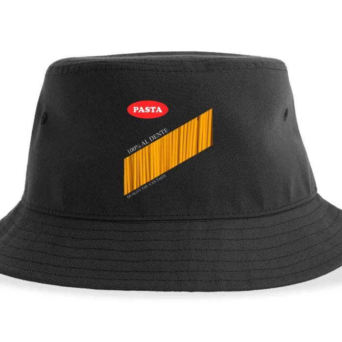 Pasta Package Halloween Costume Sustainable Bucket Hat