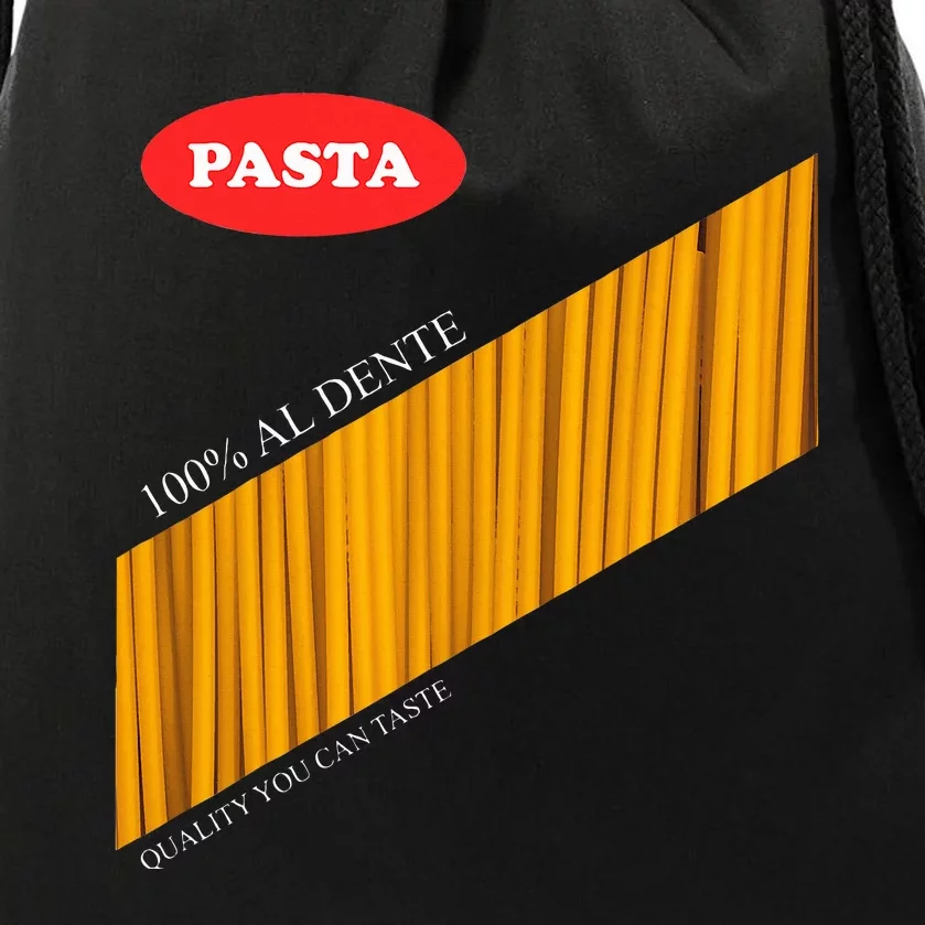 Pasta Package Halloween Costume Drawstring Bag