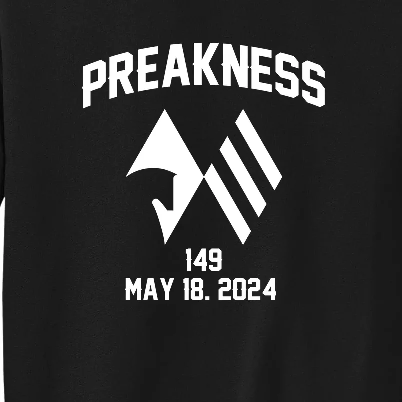 Preakness Perfection: Horse Racing Artistry In Every Design Tall Sweatshirt