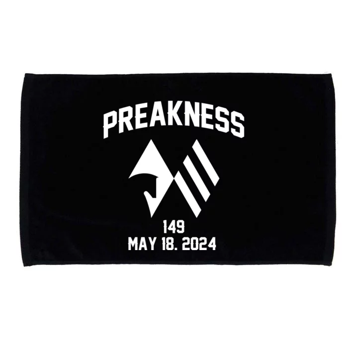 Preakness Perfection: Horse Racing Artistry In Every Design Microfiber Hand Towel