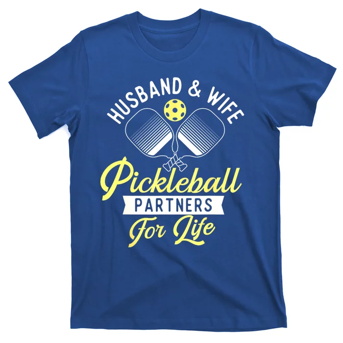 Player Pickleballers Husband & Wife Couple Pickleball Gift For Fan T-Shirt