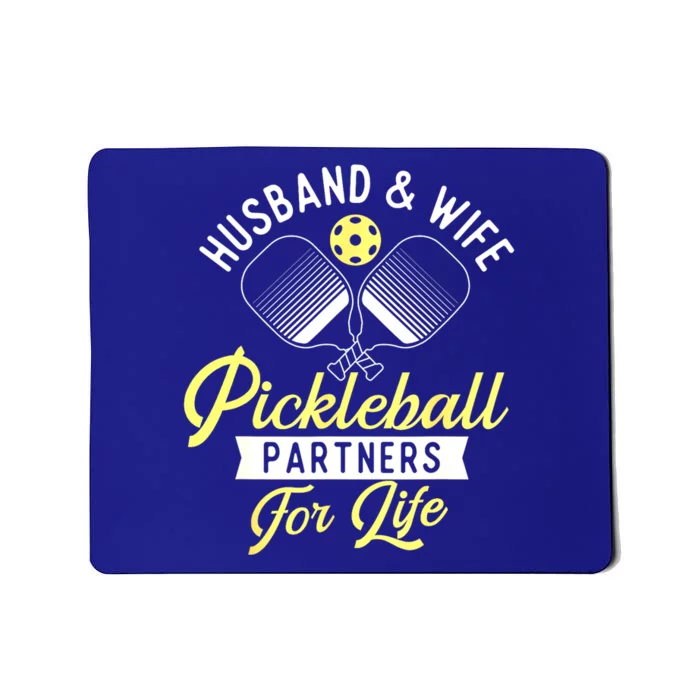 Player Pickleballers Husband & Wife Couple Pickleball Gift For Fan Mousepad