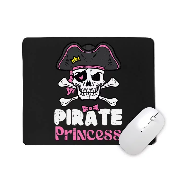 Pirate Princess Halloween Costume Mousepad