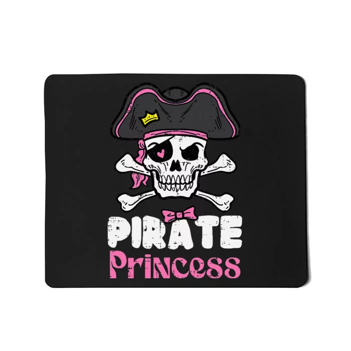 Pirate Princess Halloween Costume Mousepad