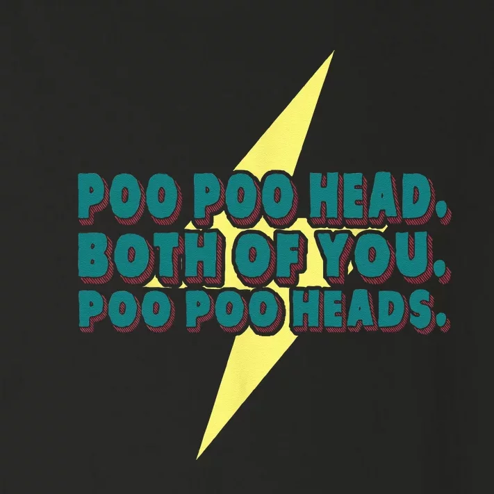 Poo Poo Heads Both Of You Poo Poo Heads Toddler Long Sleeve Shirt