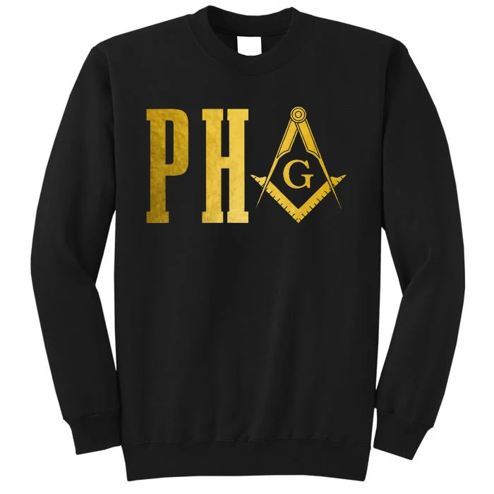 Pha Prince Hall Mason Freemason Masonic Square & Compass Sweatshirt