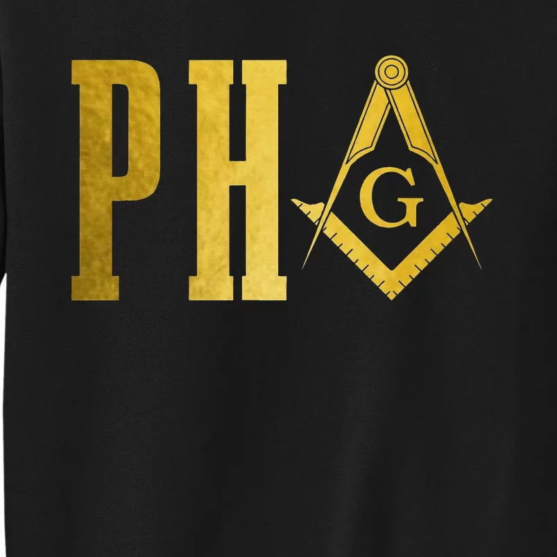 PHA Prince Hall Mason Freemason Masonic Square & Compass Sweatshirt