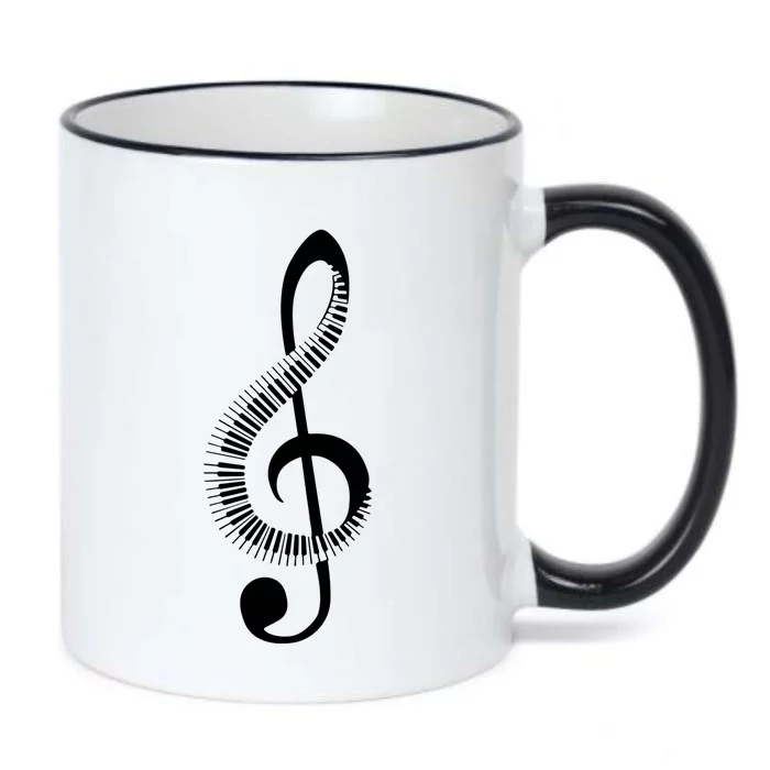 Piano Black Color Changing Mug