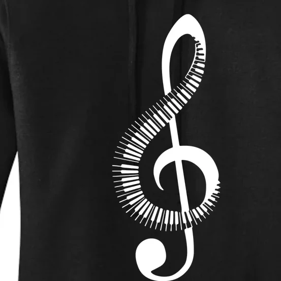 Piano Women's Pullover Hoodie