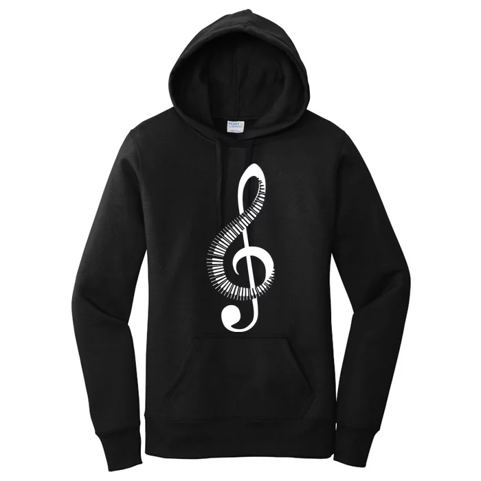 Piano Women's Pullover Hoodie