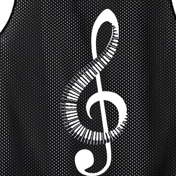 Piano Mesh Reversible Basketball Jersey Tank