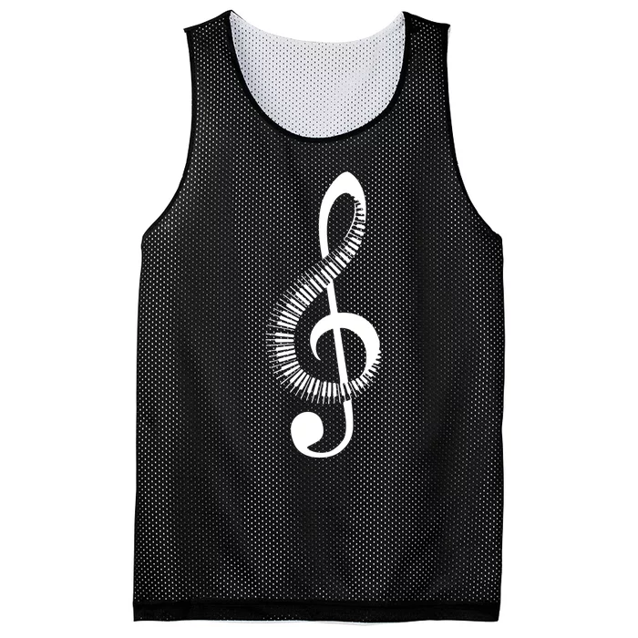 Piano Mesh Reversible Basketball Jersey Tank