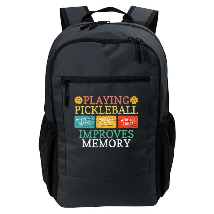 Playing Pickleball Improves Memory Pickleball Retirement Daily Commute Backpack