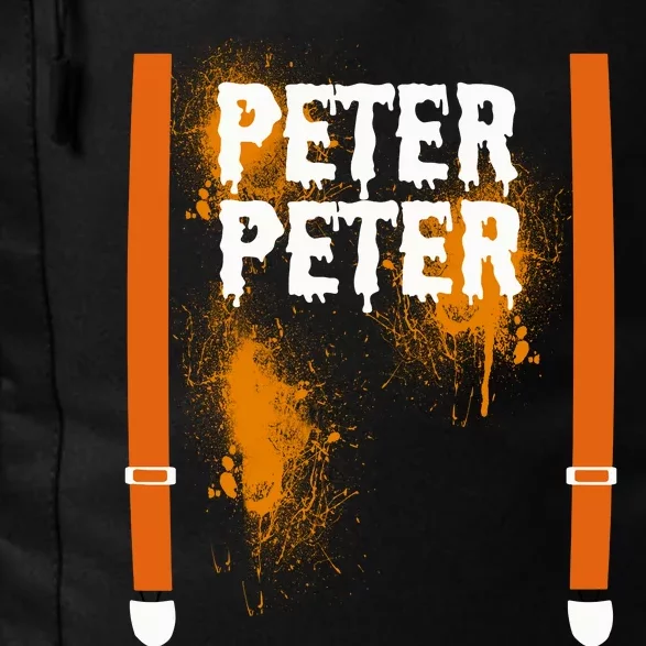 Peter Peter I'm With The Pumpkin Halloween Daily Commute Backpack